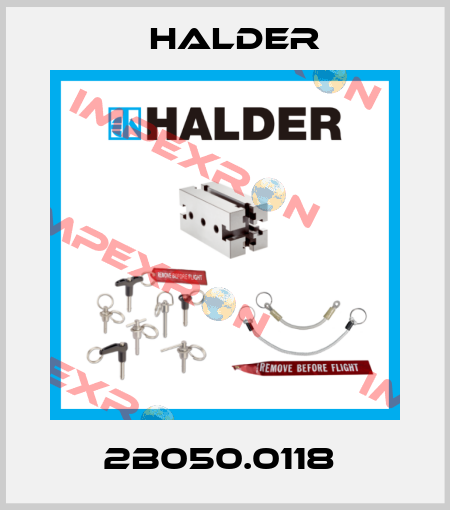 2B050.0118  Halder