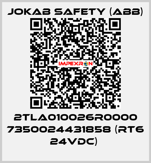2TLA010026R0000 7350024431858 (RT6 24VDC)  Jokab Safety (ABB)