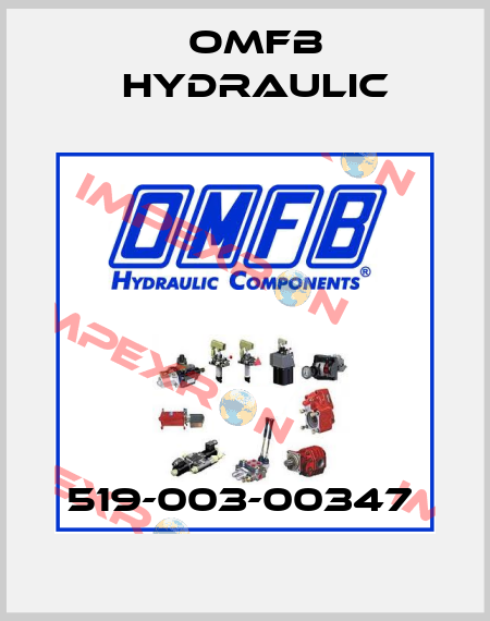 519-003-00347  OMFB Hydraulic