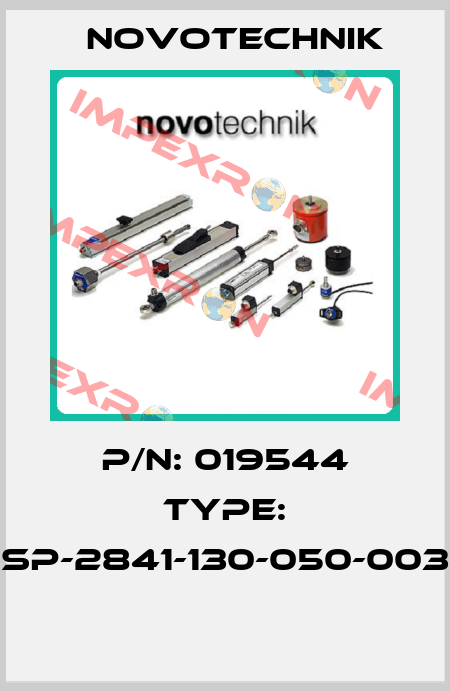 P/N: 019544 Type: SP-2841-130-050-003  Novotechnik