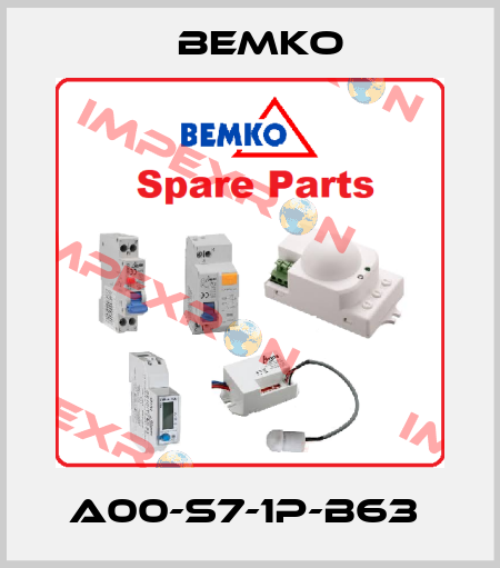 A00-S7-1P-B63  Bemko