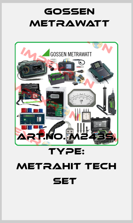 Art.No. M243S, Type: METRAHIT TECH Set  Gossen Metrawatt