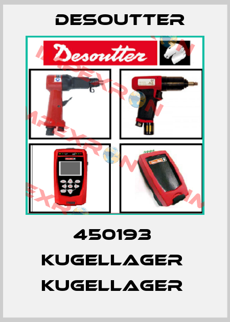 450193  KUGELLAGER  KUGELLAGER  Desoutter