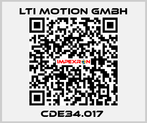 CDE34.017  LTI Motion GmbH