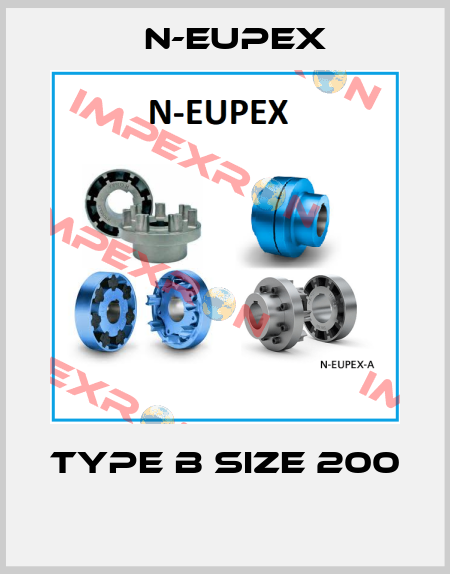 TYPE B SIZE 200  N-Eupex