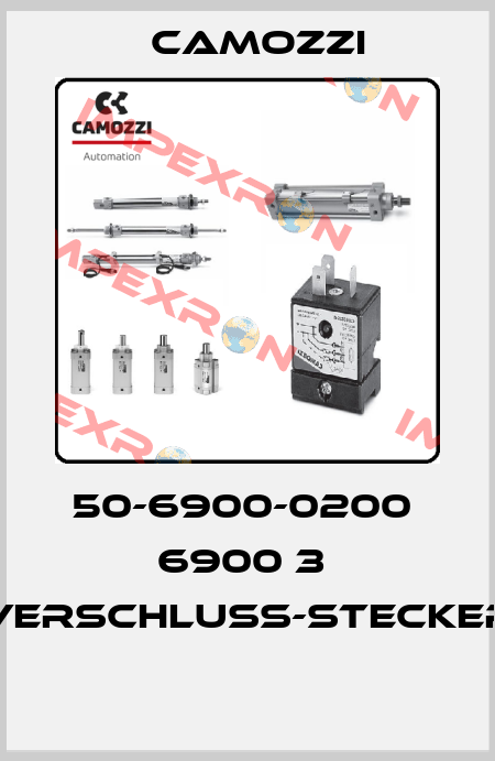 50-6900-0200  6900 3  VERSCHLUSS-STECKER  Camozzi