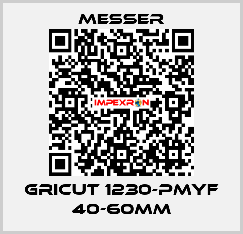 Gricut 1230-PMYF 40-60mm Messer