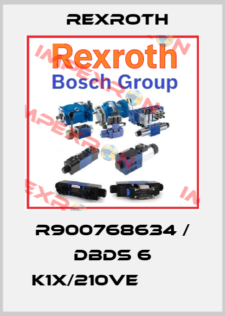 R900768634 / DBDS 6 K1X/210VE           Rexroth