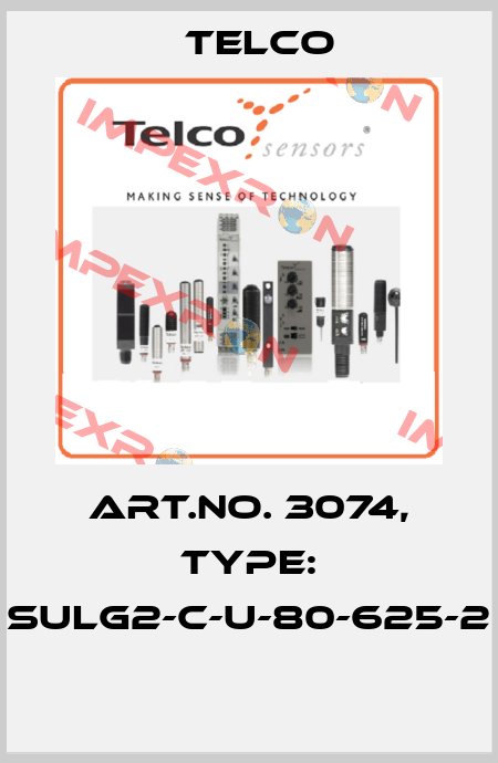 Art.No. 3074, Type: SULG2-C-U-80-625-2  Telco