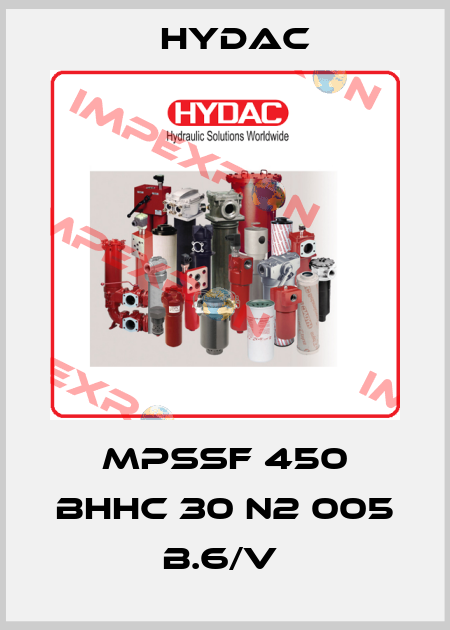 MPSSF 450 BHHC 30 N2 005 B.6/V  Hydac