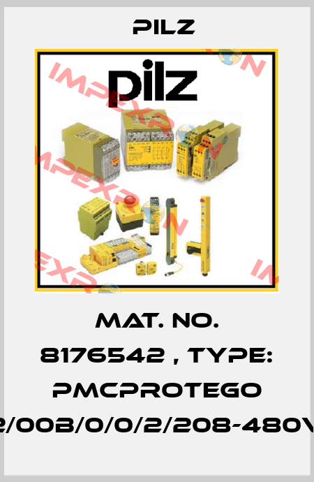 Mat. No. 8176542 , Type: PMCprotego D.12/00B/0/0/2/208-480VAC Pilz