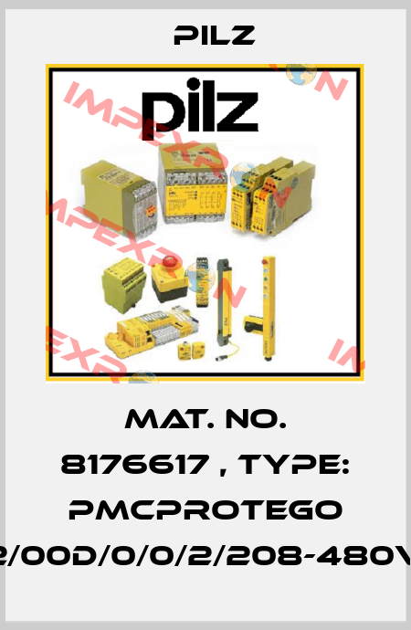 Mat. No. 8176617 , Type: PMCprotego D.12/00D/0/0/2/208-480VAC Pilz