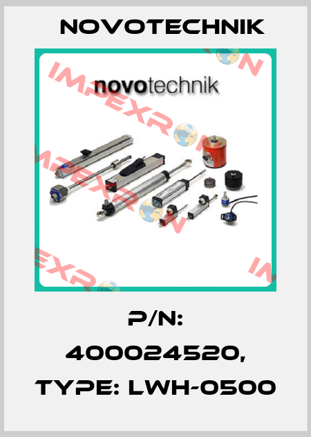 P/N: 400024520, Type: LWH-0500 Novotechnik