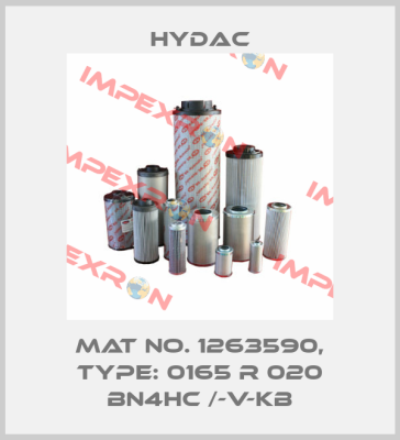 Mat No. 1263590, Type: 0165 R 020 BN4HC /-V-KB Hydac