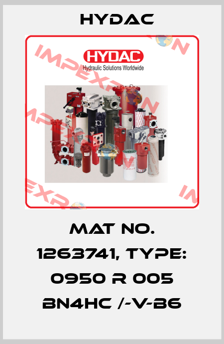 Mat No. 1263741, Type: 0950 R 005 BN4HC /-V-B6 Hydac