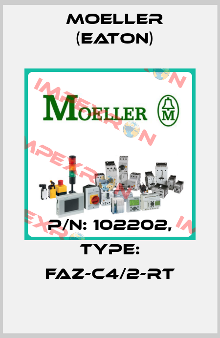 P/N: 102202, Type: FAZ-C4/2-RT Moeller (Eaton)