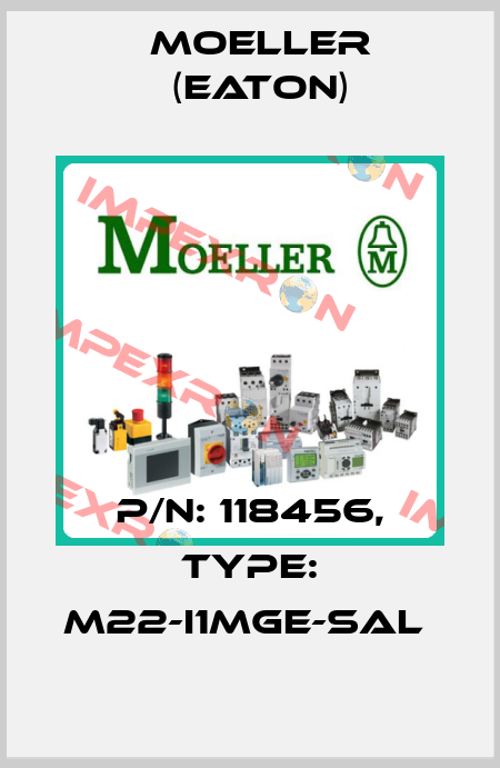 P/N: 118456, Type: M22-I1MGE-SAL  Moeller (Eaton)