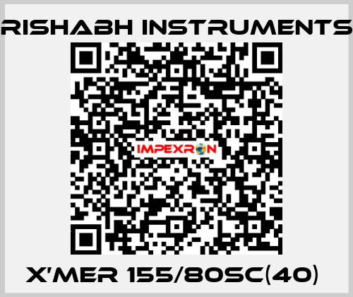  X’mer 155/80SC(40)  Rishabh Instruments