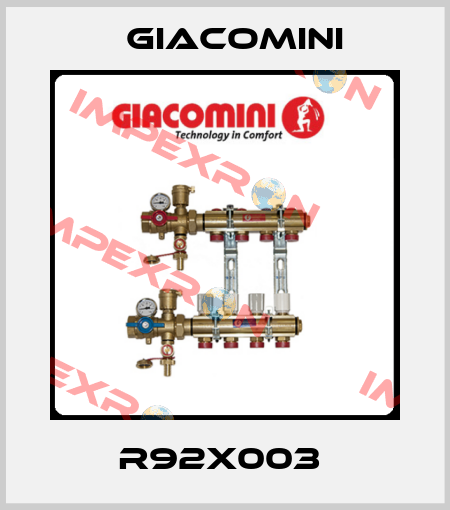 R92X003  Giacomini