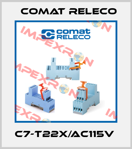 C7-T22X/AC115V  Comat Releco