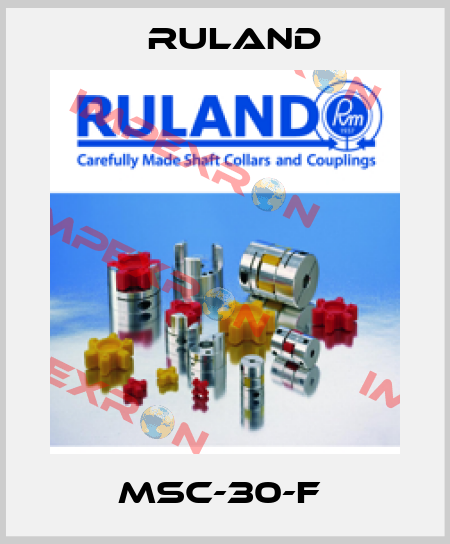 MSC-30-F  Ruland