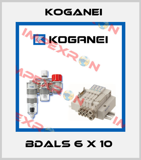 BDALS 6 X 10  Koganei