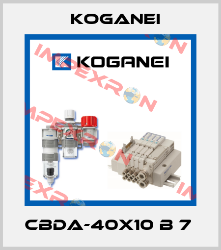 CBDA-40X10 B 7  Koganei