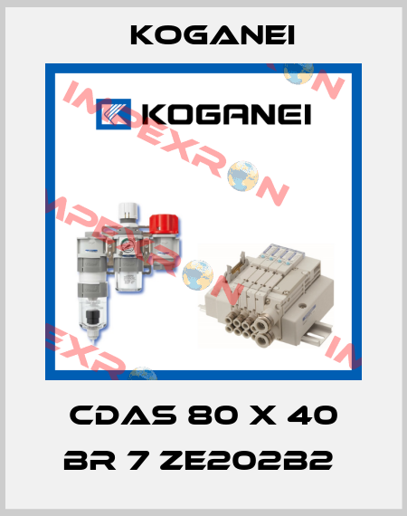CDAS 80 X 40 BR 7 ZE202B2  Koganei