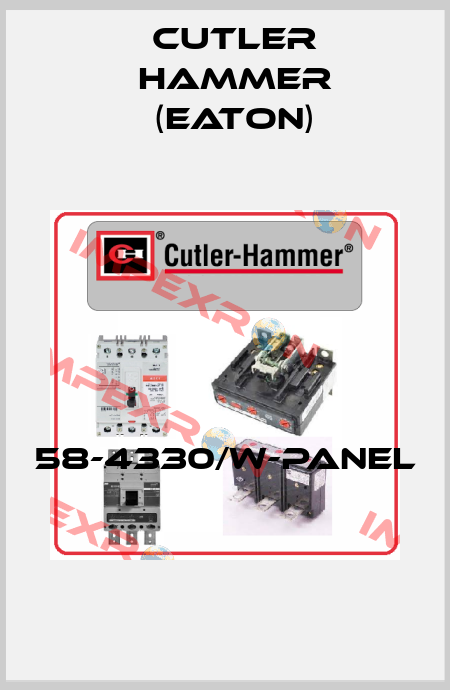 58-4330/W-PANEL  Cutler Hammer (Eaton)