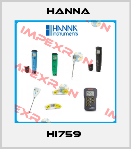 HI759  Hanna