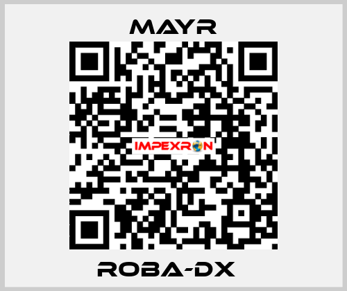 ROBA-DX   Mayr