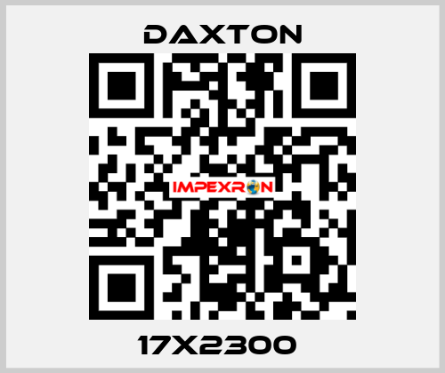 17X2300  DAXTON