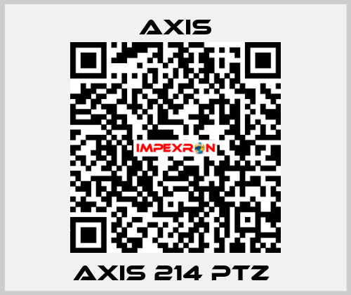 AXIS 214 PTZ  Axis