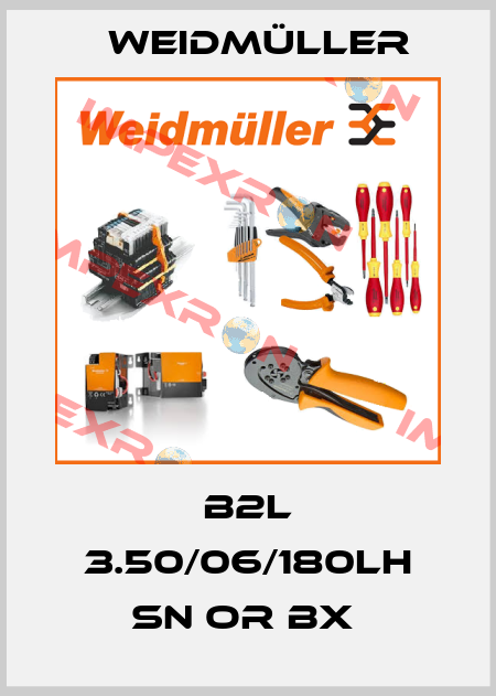 B2L 3.50/06/180LH SN OR BX  Weidmüller
