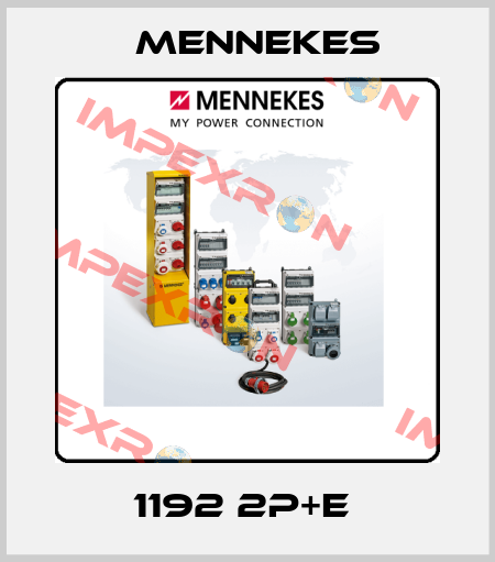 1192 2P+E  Mennekes