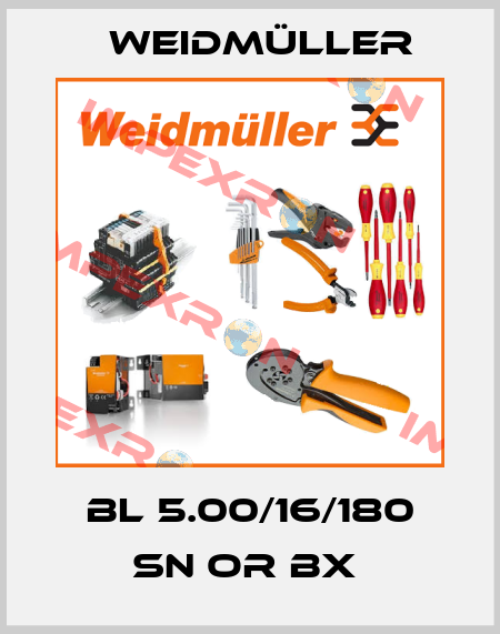 BL 5.00/16/180 SN OR BX  Weidmüller