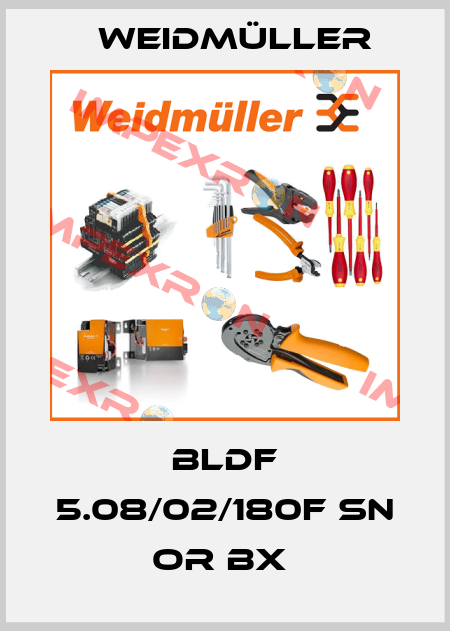 BLDF 5.08/02/180F SN OR BX  Weidmüller