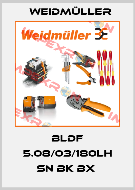 BLDF 5.08/03/180LH SN BK BX  Weidmüller