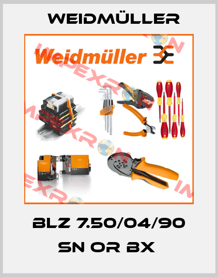 BLZ 7.50/04/90 SN OR BX  Weidmüller