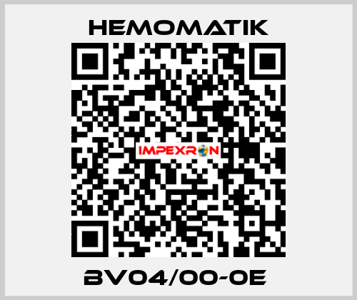 BV04/00-0E  Hemomatik