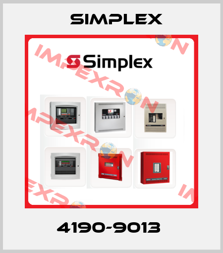 4190-9013  Simplex