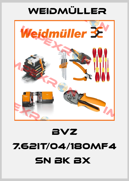BVZ 7.62IT/04/180MF4 SN BK BX  Weidmüller