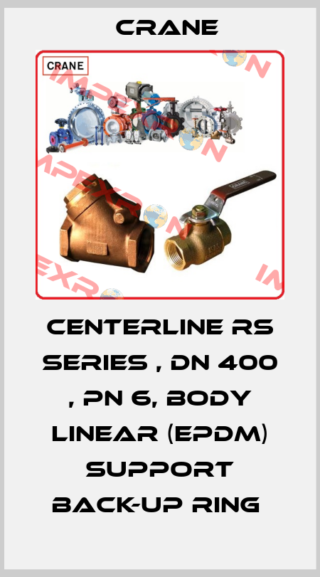 CENTERLINE RS SERIES , DN 400 , PN 6, BODY LINEAR (EPDM) SUPPORT BACK-UP RING  Crane