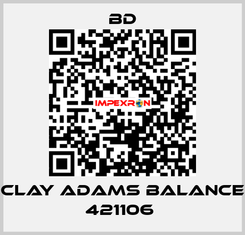 CLAY ADAMS BALANCE 421106  Bd
