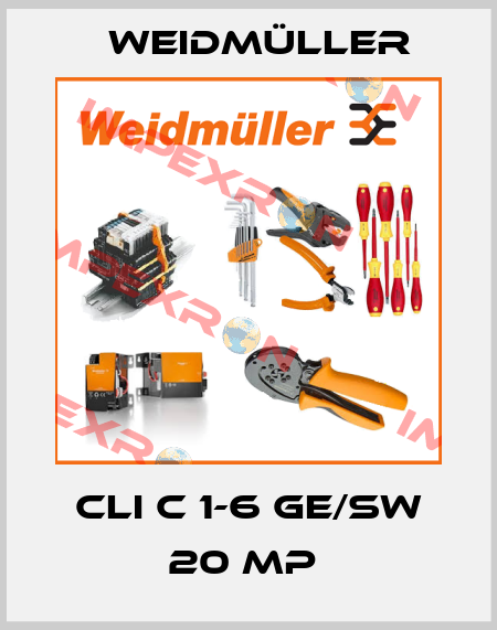 CLI C 1-6 GE/SW 20 MP  Weidmüller