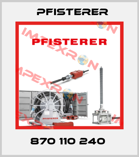 870 110 240  Pfisterer