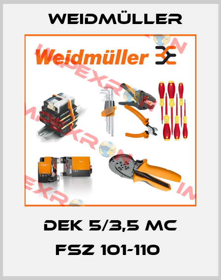 DEK 5/3,5 MC FSZ 101-110  Weidmüller