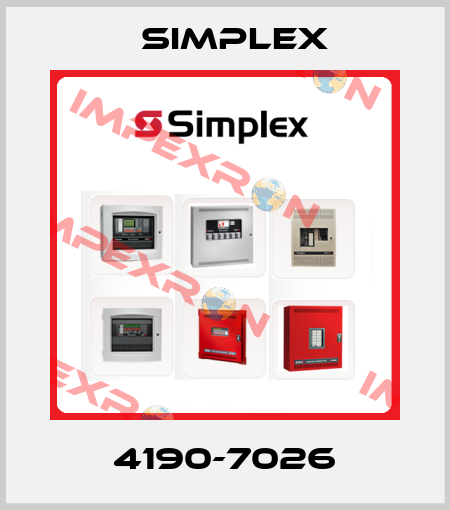 4190-7026 Simplex
