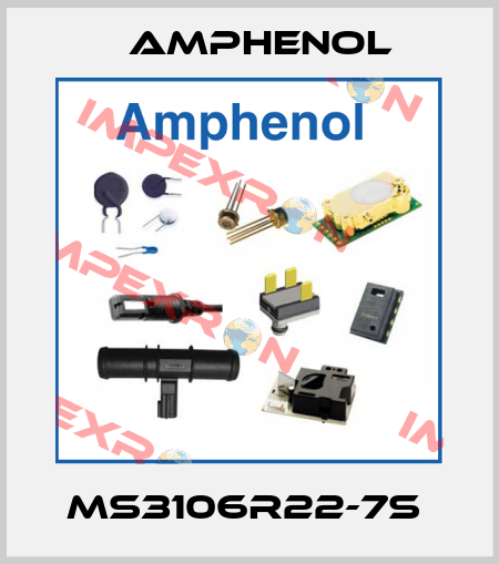MS3106R22-7S  Amphenol