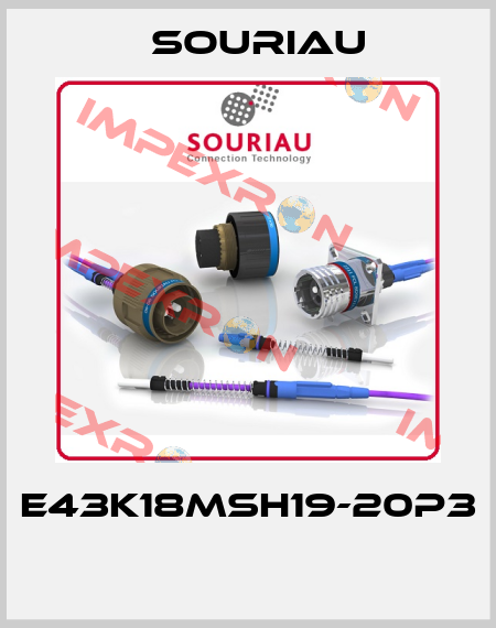 E43K18MSH19-20P3  Souriau
